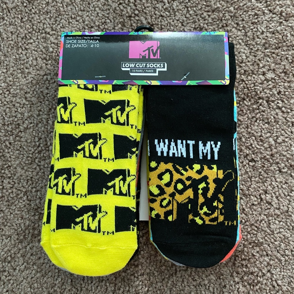 MTV socks